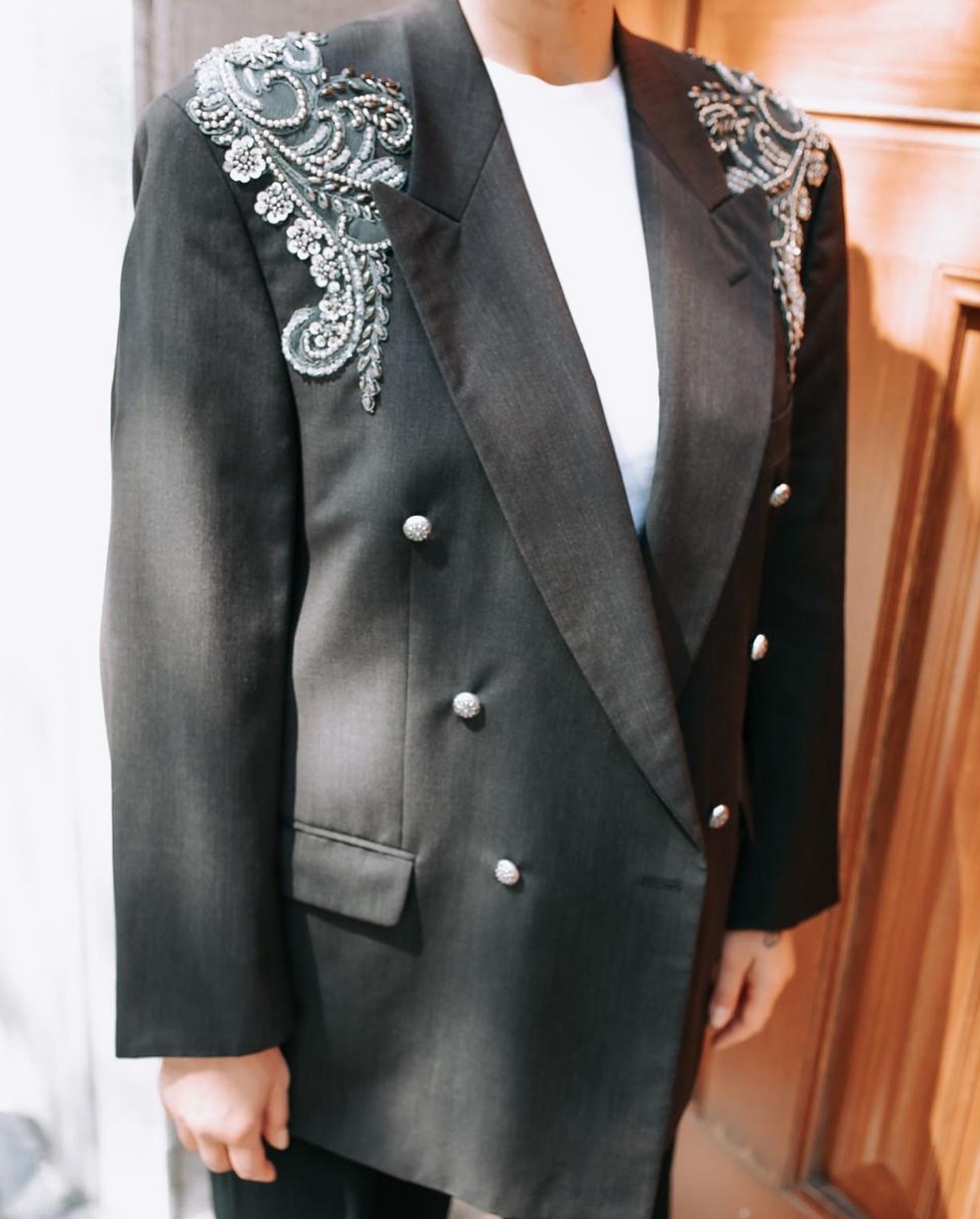 Stunning embellished blazer