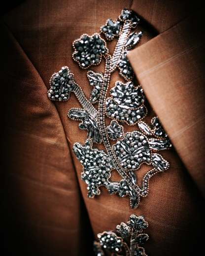 Stunning embellished blazer