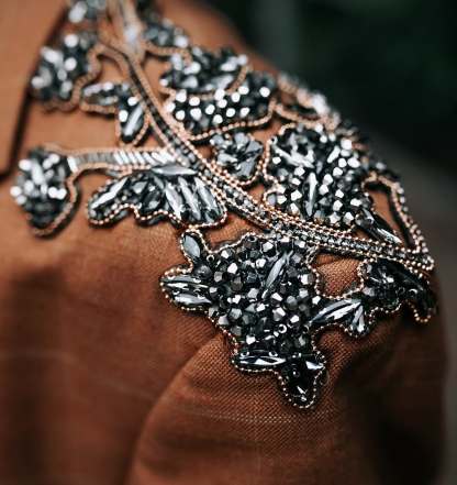 Stunning embellished blazer
