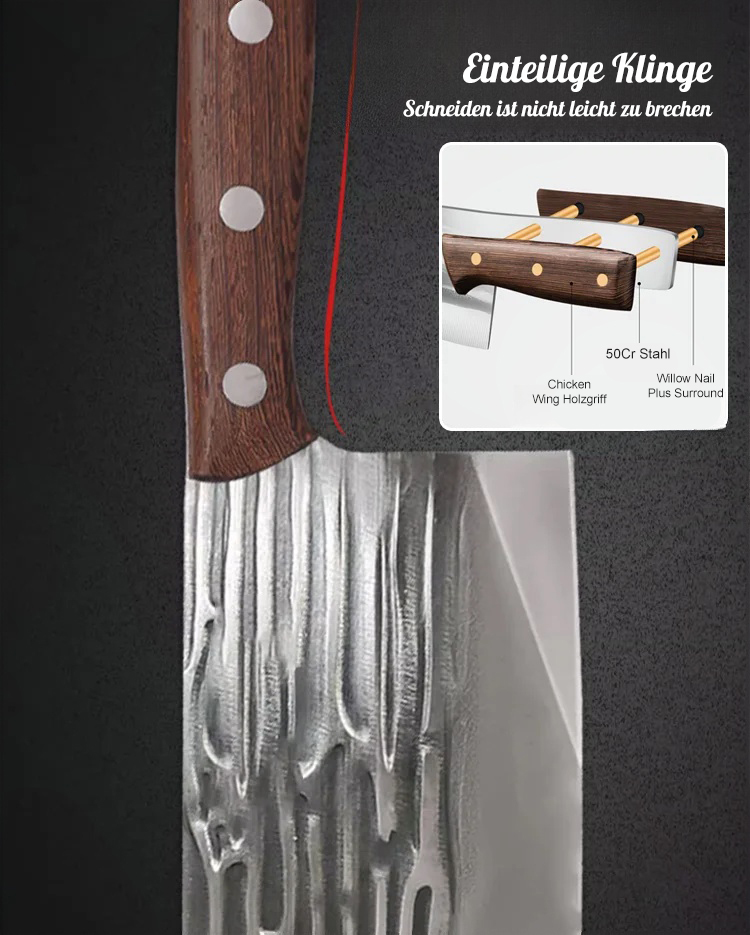 【Traditionell geschmiedetes】Schneide- und Hackmesser
