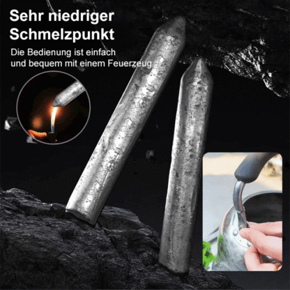 🔥 Einfach anzünden – und LOSREPARIEREN – Universelle Reparaturschweißstäbe für niedrige Temperaturen