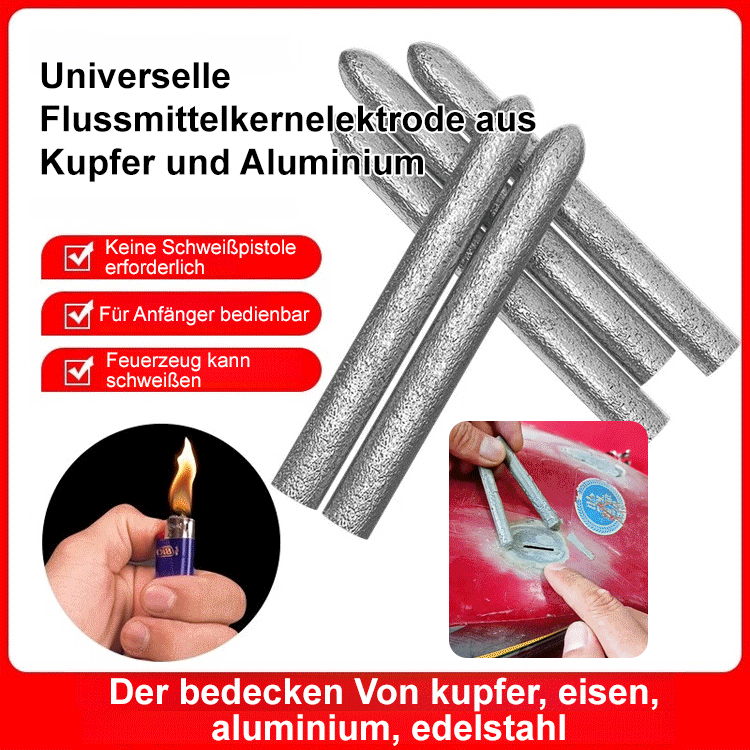 🔥 Einfach anzünden – und LOSREPARIEREN – Universelle Reparaturschweißstäbe für niedrige Temperaturen