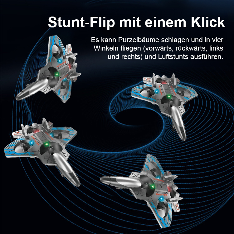 ✨ 【Ein-Knopf-Start und -Landung】Ferngesteuertes vierachsiges Langstrecken-Schaumstoffflugzeug✨