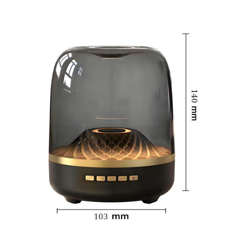 【Berlin Sound】Glas Bunte Licht Bluetooth Lautsprecher