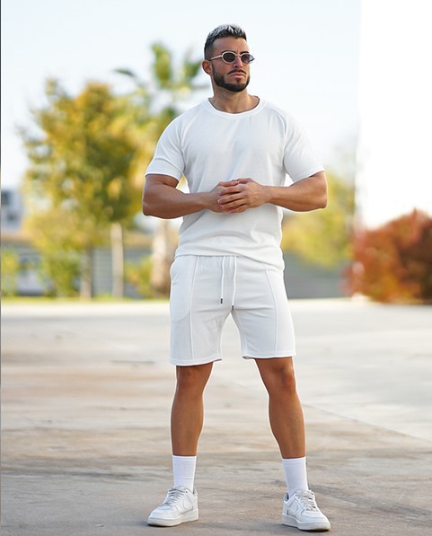 Men’s Short Sleeve & Shorts Set