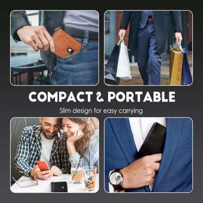 🍂Men's Vintage Compact Zipper Wallet