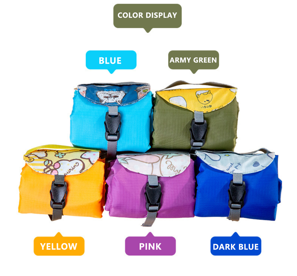 Outdoor portable picnic mat