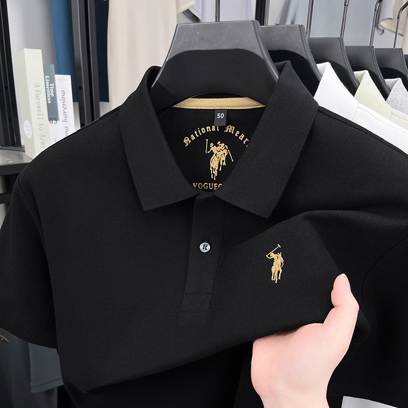 🔥👕Men’s Cotton Polo Shirt｜Simple & Stylish
