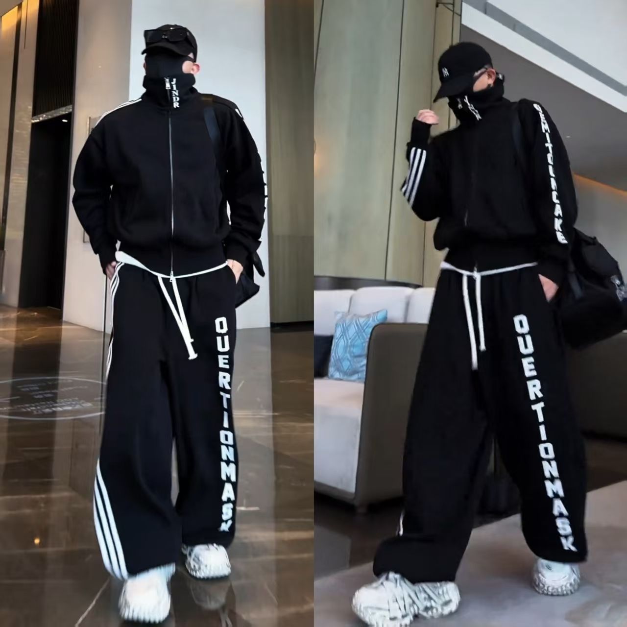 New Men’s Fleece-Lined Casual Set
