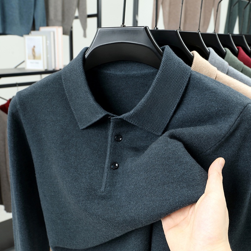 Men's business casual high-end cashmere sweater