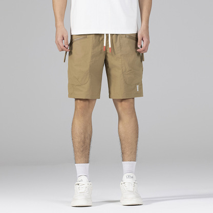Men's Quick-Dry Loose Cargo Shorts