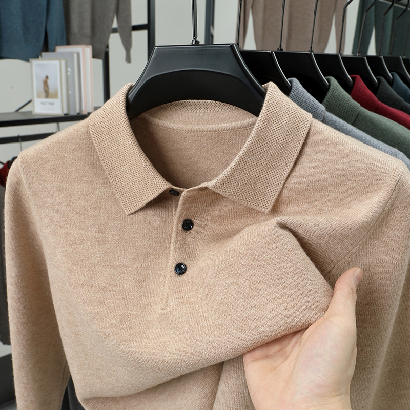 Men's business casual high-end cashmere sweater