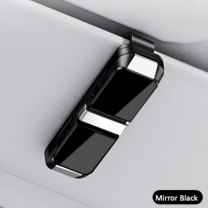Multifunctional two-way car glasses clip, fits all car models.