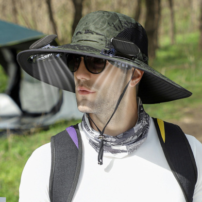 Solar Powered Fan Hat