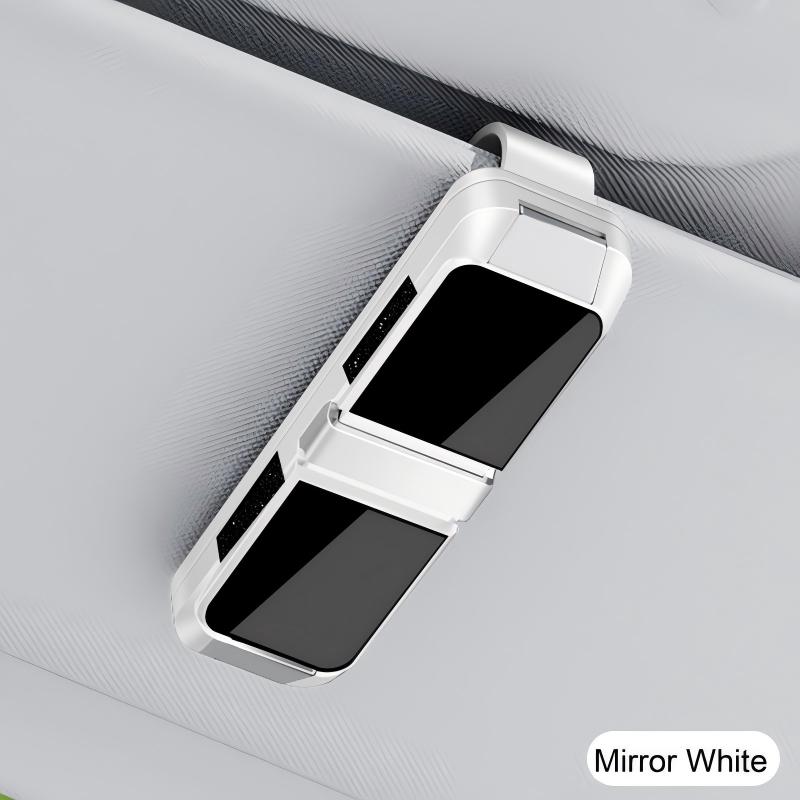 Multifunctional two-way car glasses clip, fits all car models.