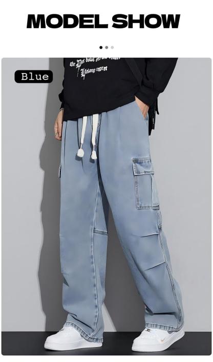 Men's Straight-Leg Casual Jeans