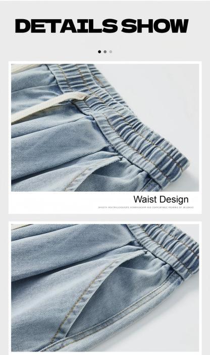 Men's Straight-Leg Casual Jeans