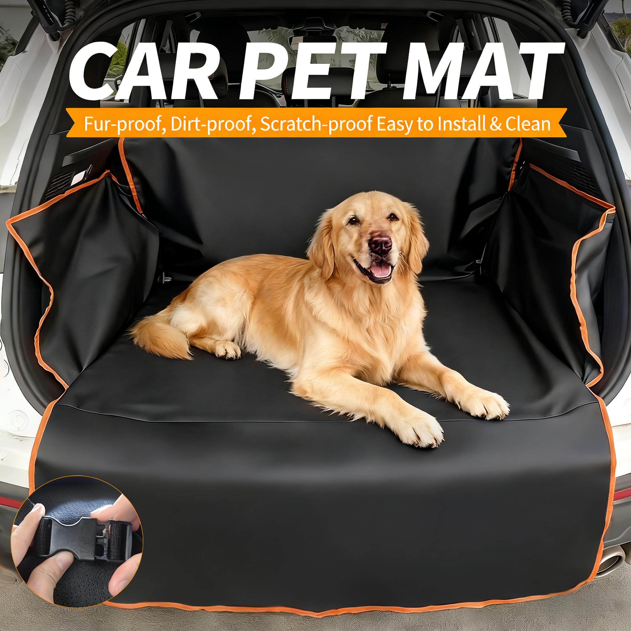 [Car Essential] Black Pet Car Seat Mat