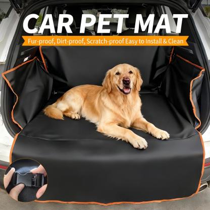 [Car Essential] Black Pet Car Seat Mat