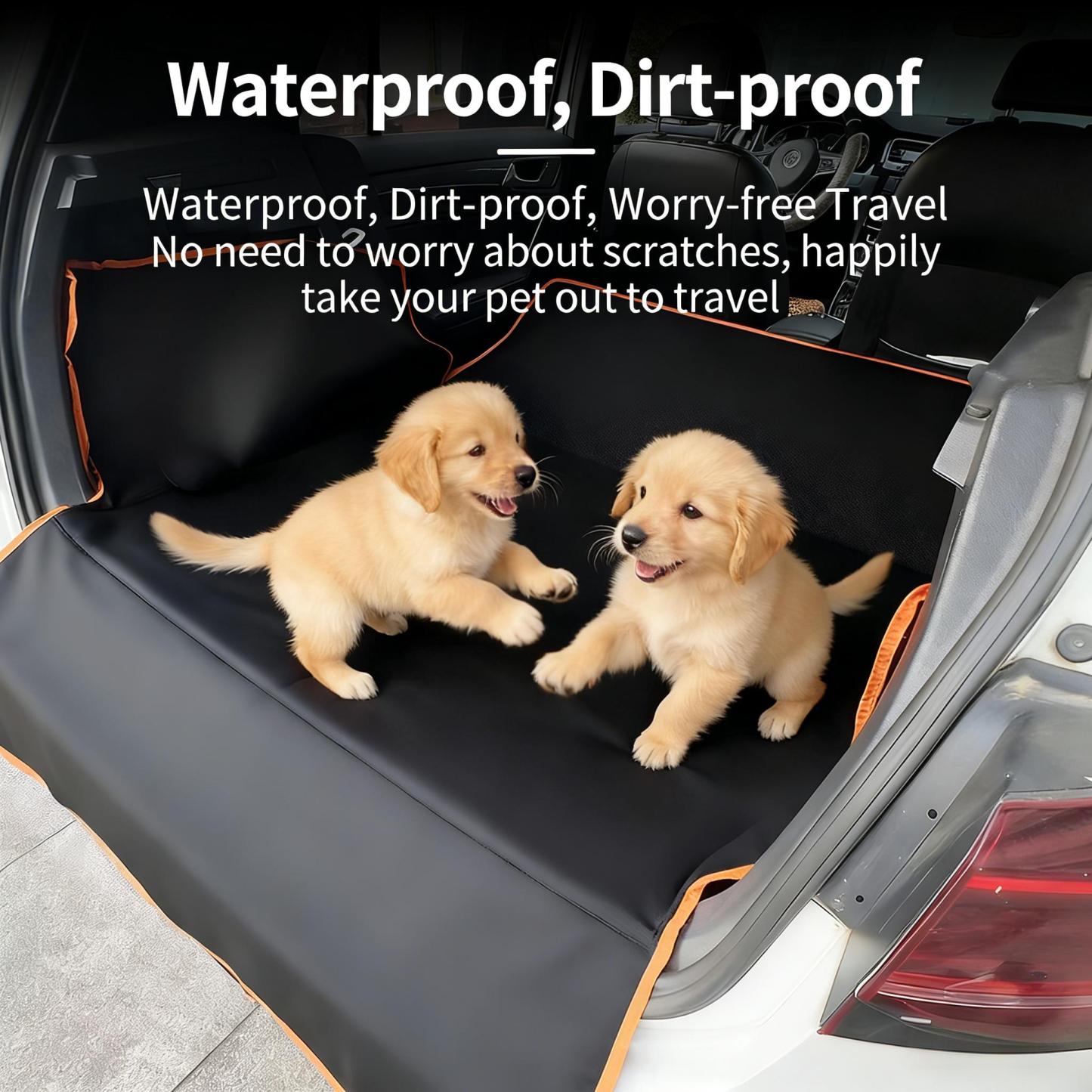 [Car Essential] Black Pet Car Seat Mat