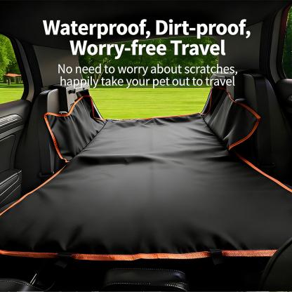 [Car Essential] Black Pet Car Seat Mat