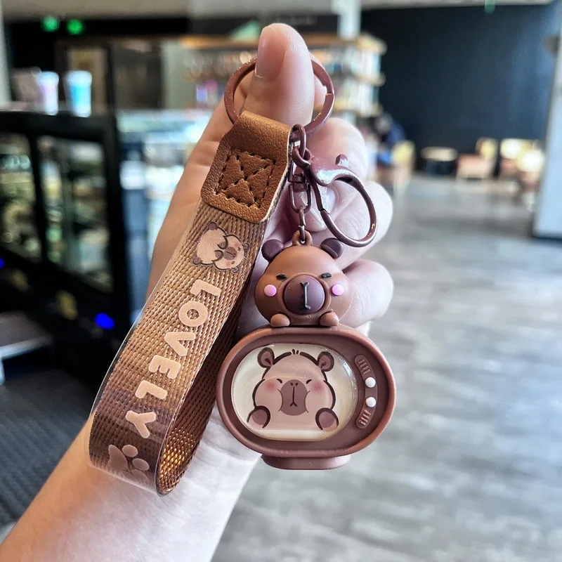 Cute Capybara Glowing TV Pendant