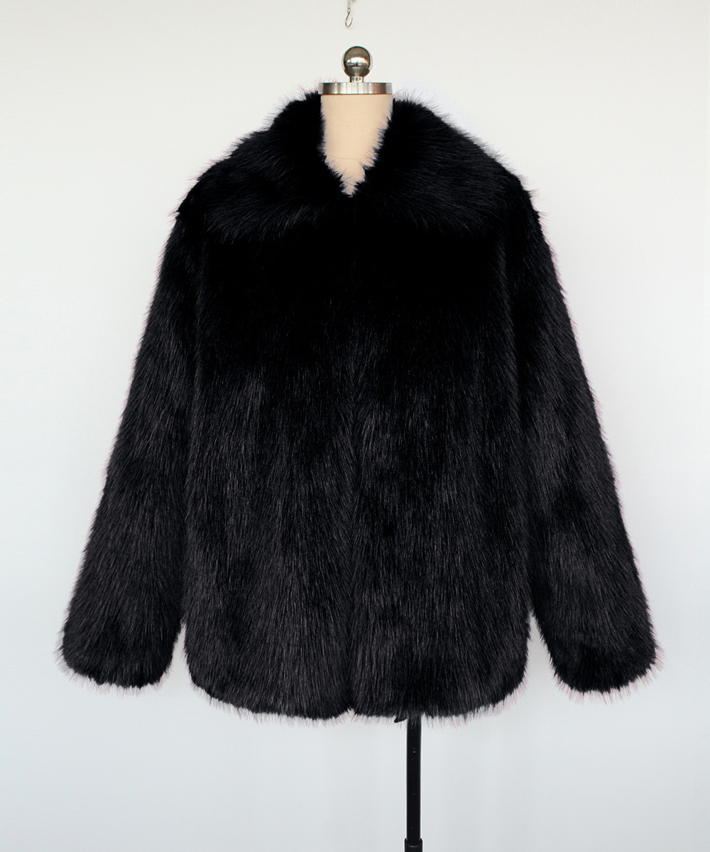 Must-Have Faux Fur Collar Coat for Trendy Men