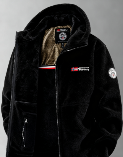 🔥🔥New Men's Outdoor Stand Collar Fleece Jacket