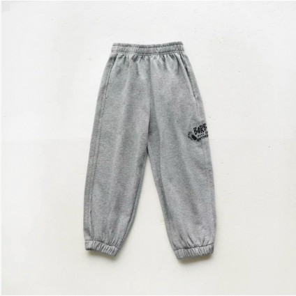 Spring Autumn Kids Soft Cotton Casual Trousers