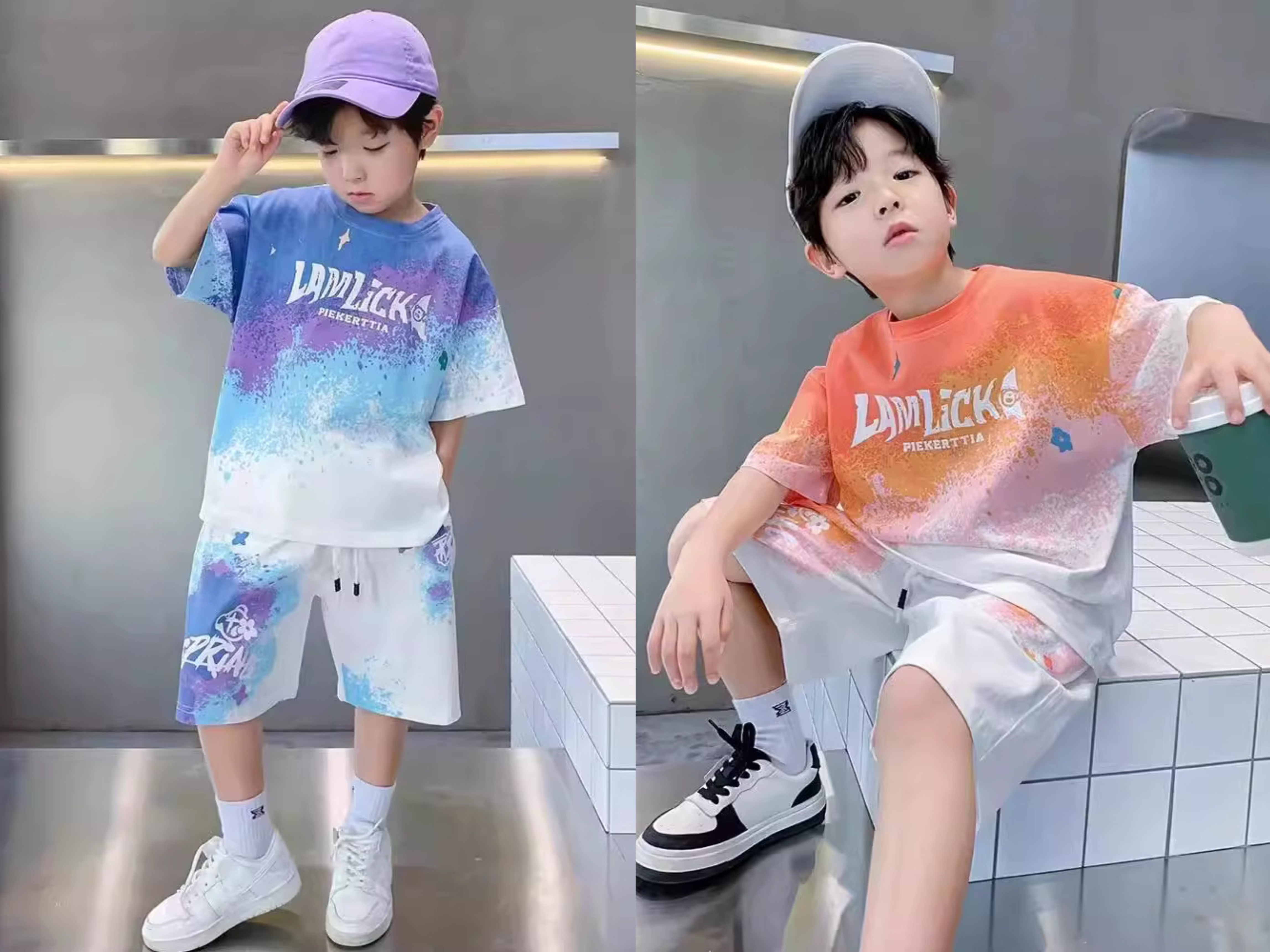 Older Boys Summer 2Pc Tracksuit