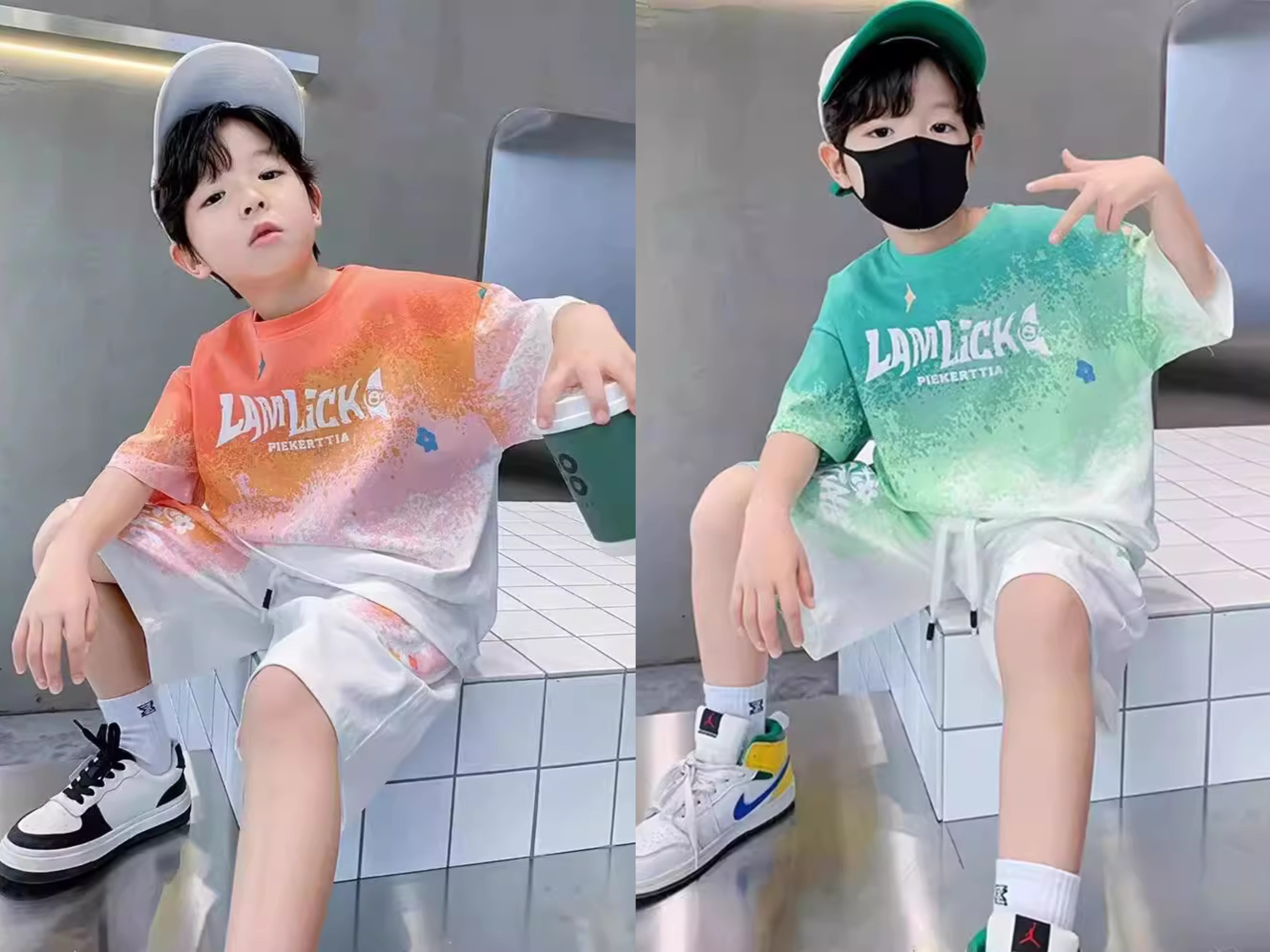 Older Boys Summer 2Pc Tracksuit