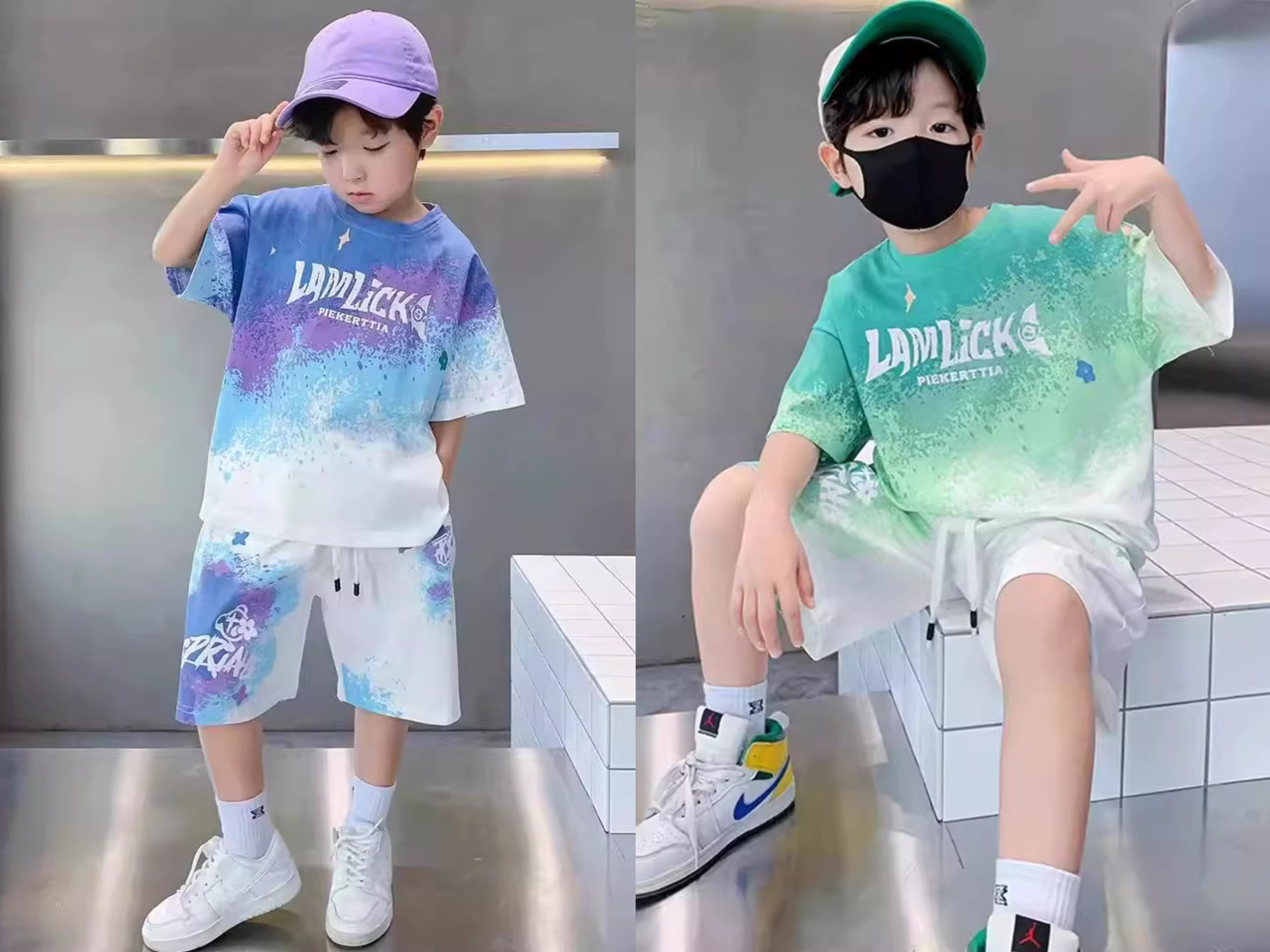 Older Boys Summer 2Pc Tracksuit