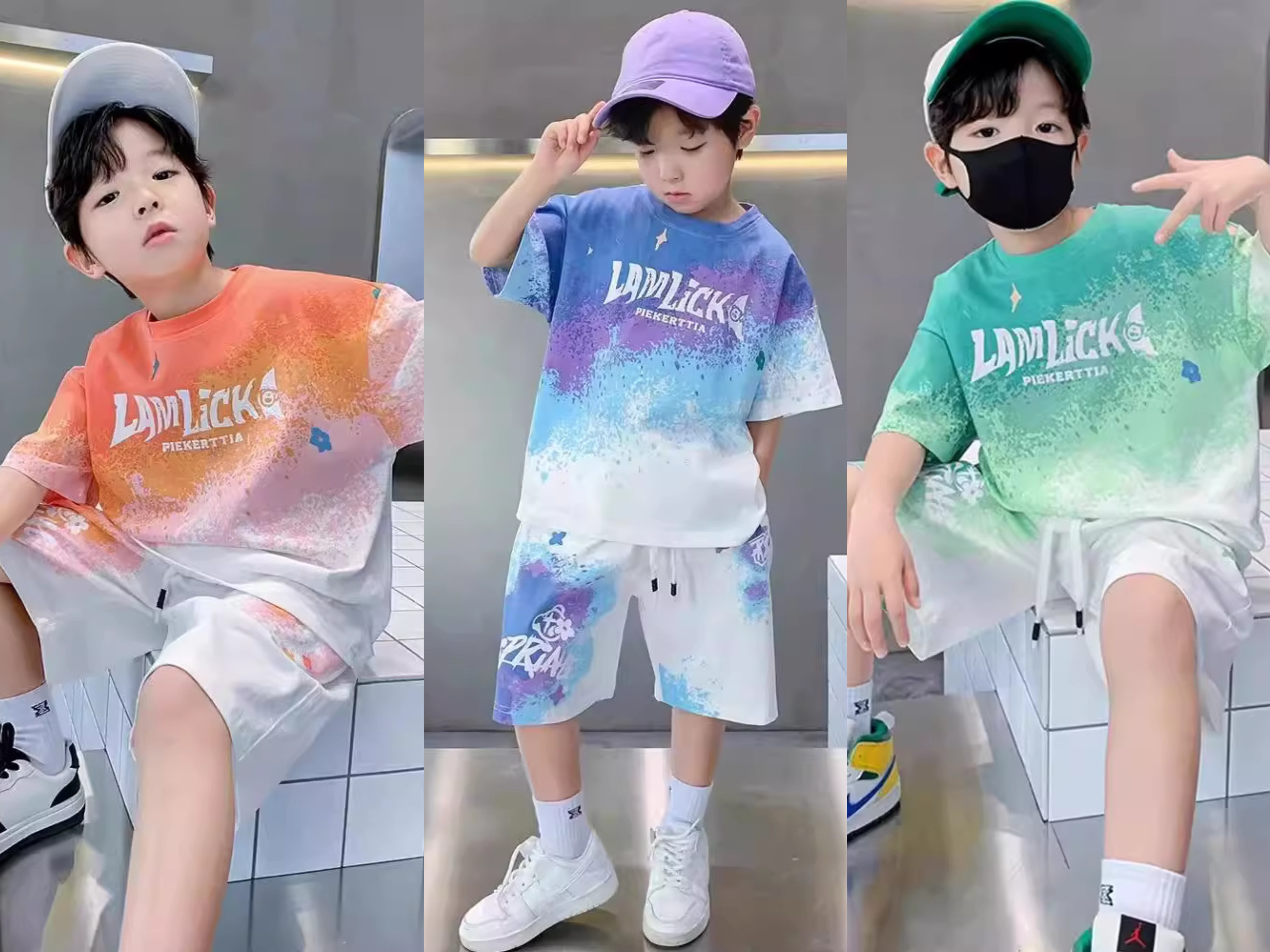 Older Boys Summer 2Pc Tracksuit