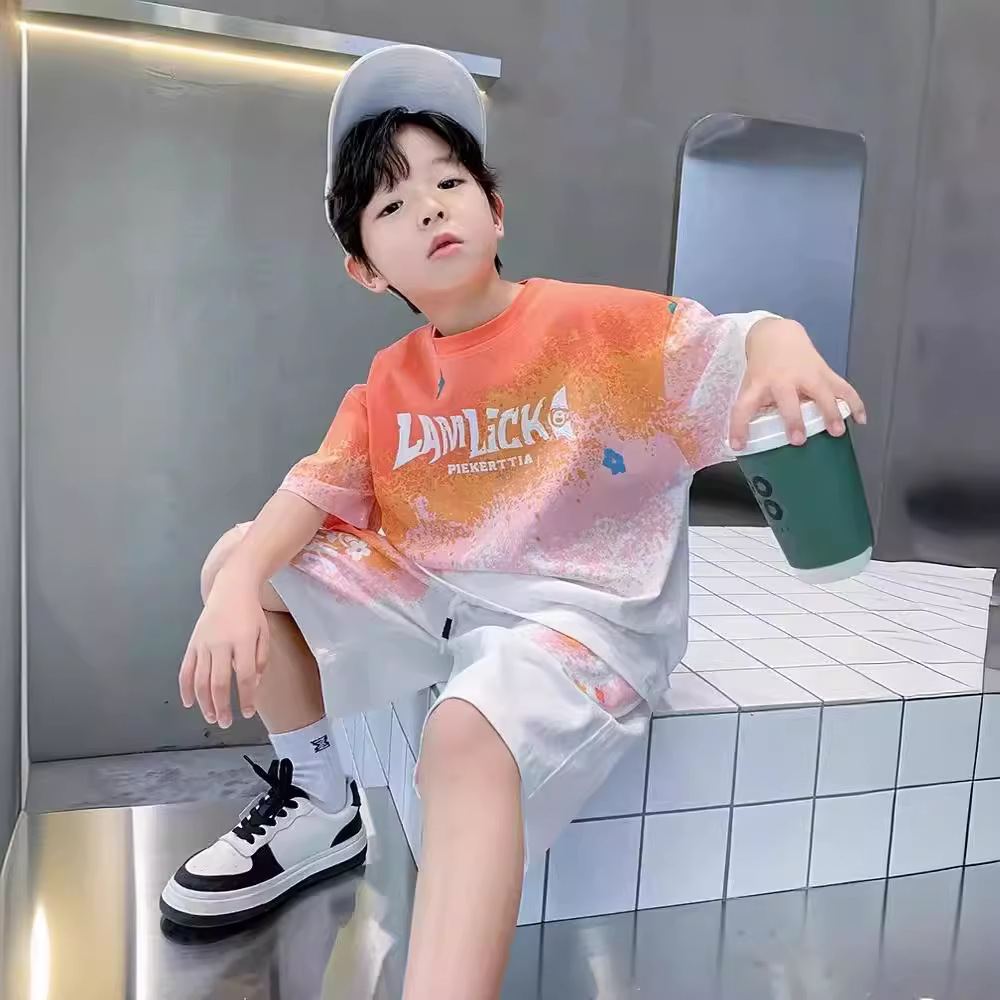 Older Boys Summer 2Pc Tracksuit