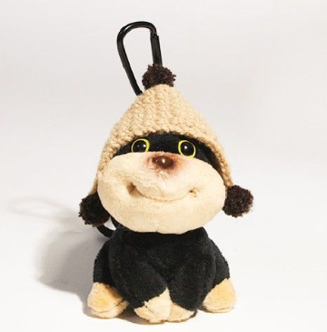 Cute Plush Bee Puppy Bag Pendant
