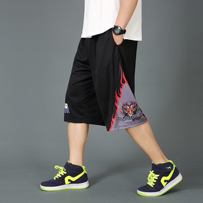 Plus Size Men's Summer Wear-Resistant Sports Pants