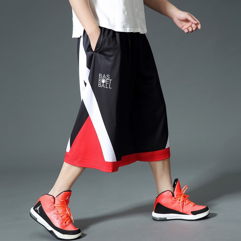Plus Size Men's Summer Wear-Resistant Sports Pants