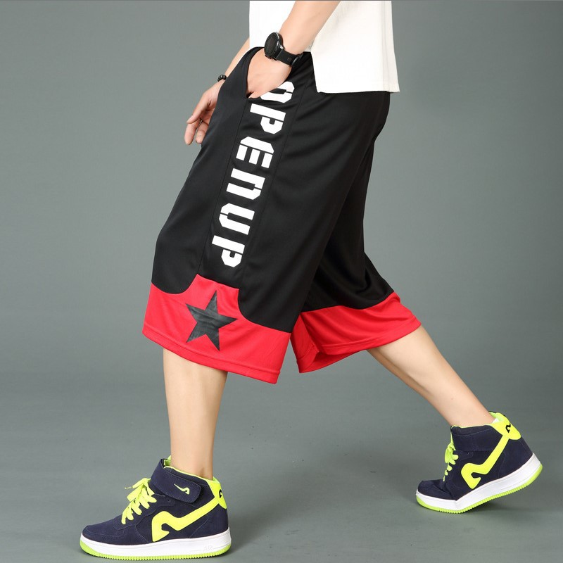 Plus Size Men's Summer Wear-Resistant Sports Pants