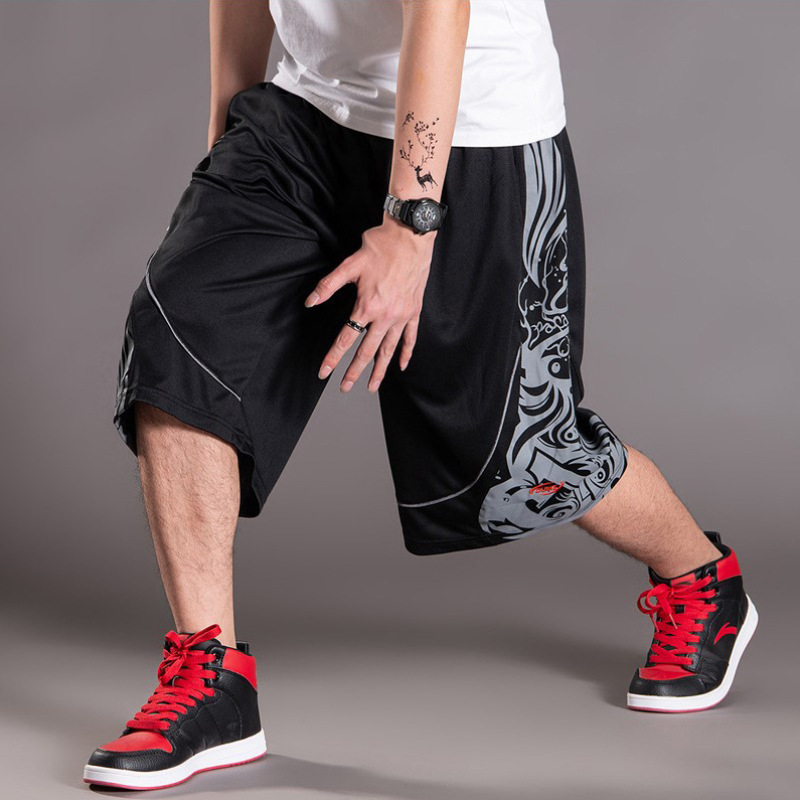 Plus Size Men's Summer Wear-Resistant Sports Pants