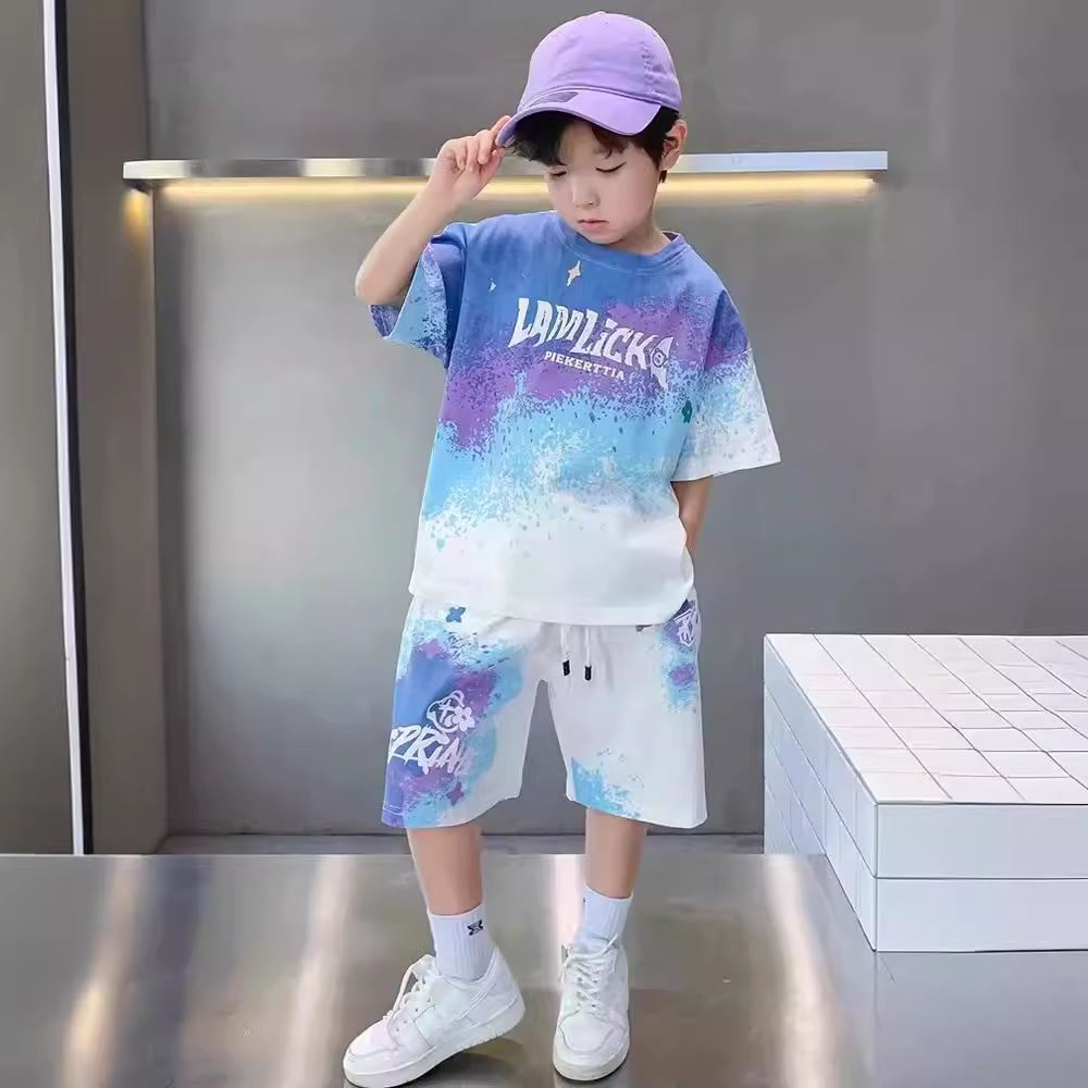 Older Boys Summer 2Pc Tracksuit