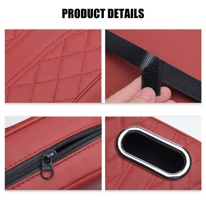Car Armrest Box Mat Universal Storage Bag Car Tissue Box
