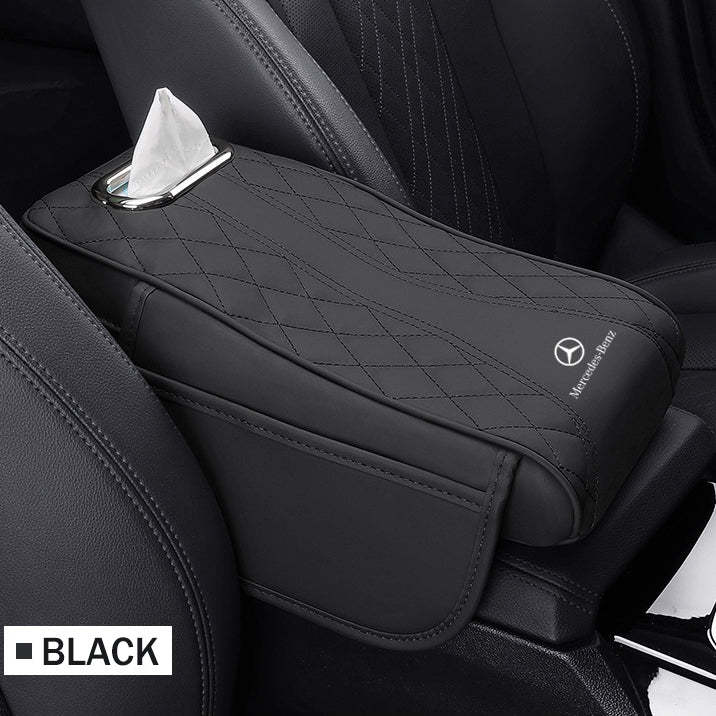 Car Armrest Box Mat Universal Storage Bag Car Tissue Box
