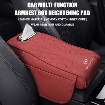 Car Armrest Box Mat Universal Storage Bag Car Tissue Box