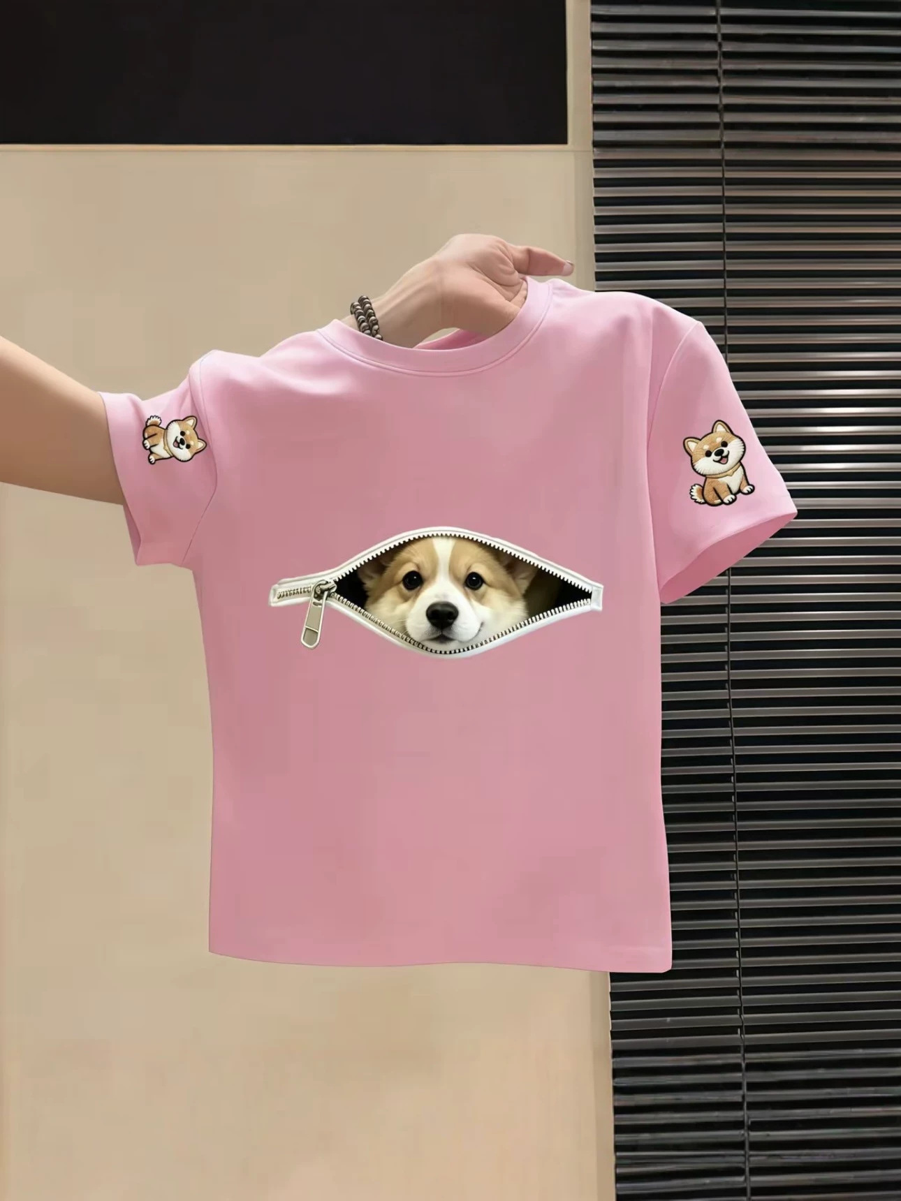 Unisex 100% Cotton Kids Cartoon Summer Short Sleeve Tee