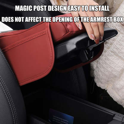 Car Armrest Box Mat Universal Storage Bag Car Tissue Box