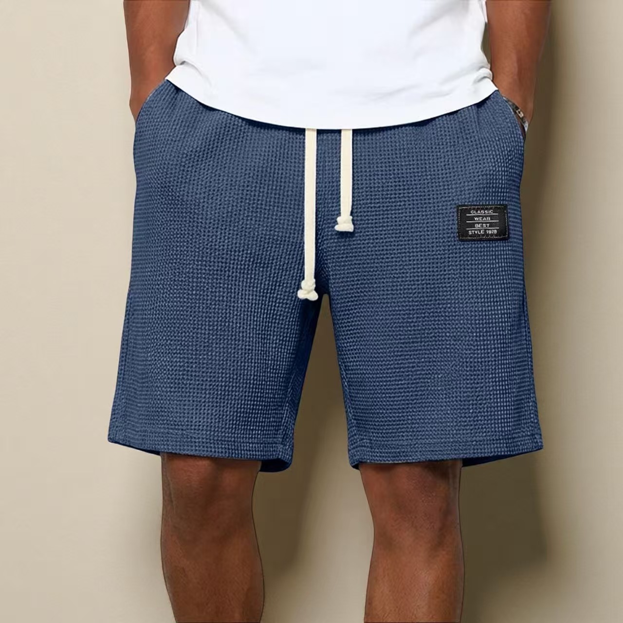 🔥🔥🔥New Elastic Drawstring Casual Shorts🔥🔥🔥