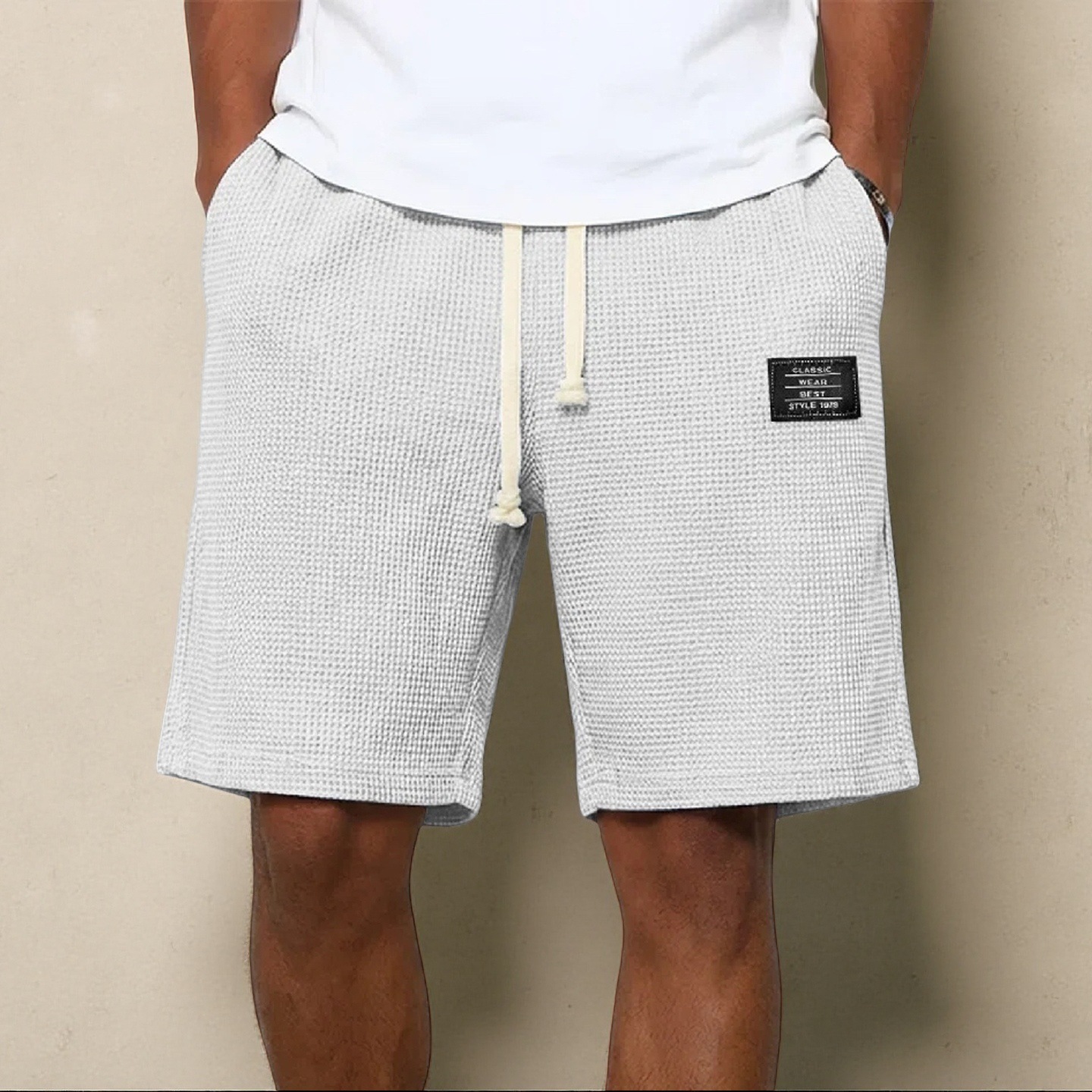 🔥🔥🔥New Elastic Drawstring Casual Shorts🔥🔥🔥
