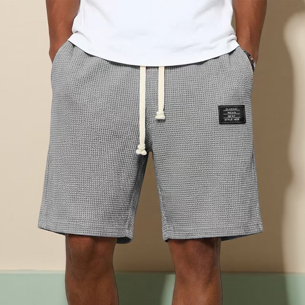 🔥🔥🔥New Elastic Drawstring Casual Shorts🔥🔥🔥