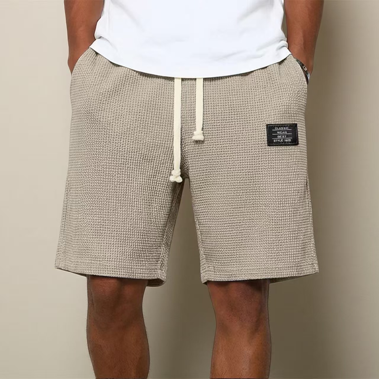 🔥🔥🔥New Elastic Drawstring Casual Shorts🔥🔥🔥