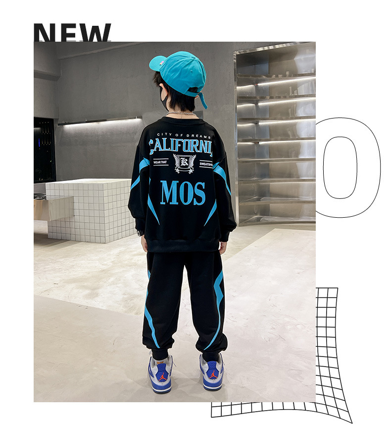 Korean 2-Piece Cotton Outfit Set for Older Kids